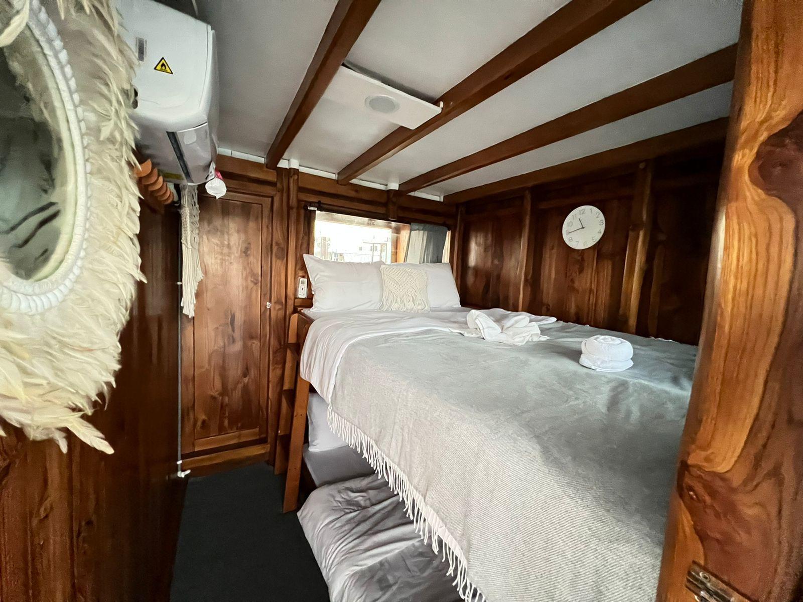 Dinara Live A Board — Cabin Merapi (Family + Balcony + Share bathroom) (image 12)