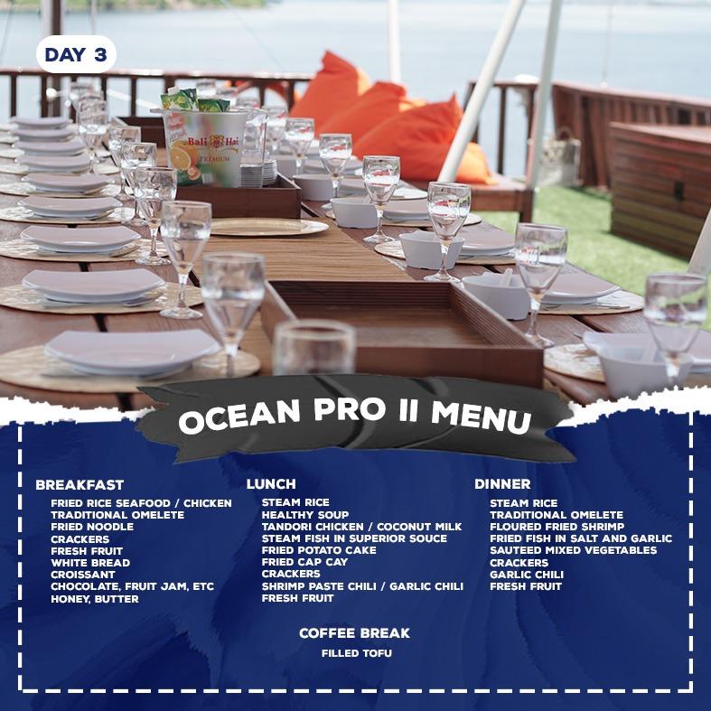 Ocean Pro — FOOD MENU (image 2)