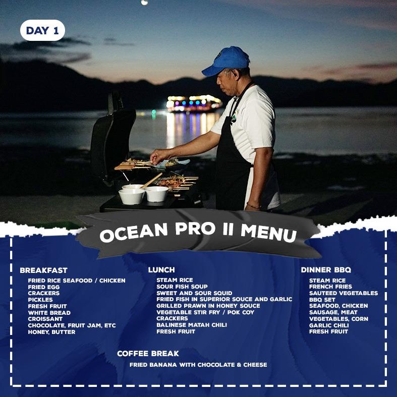 Ocean Pro — FOOD MENU (image 1)